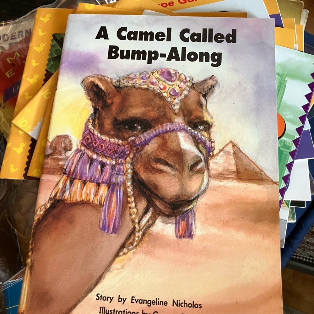“A Camel Called Bump-Along”by Evangeline Nicholas. Autographed perfect condition